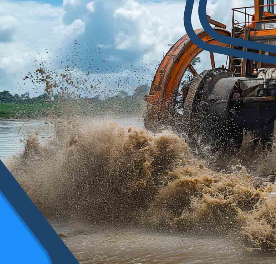 Farm Pond Dredging and Sludge Management